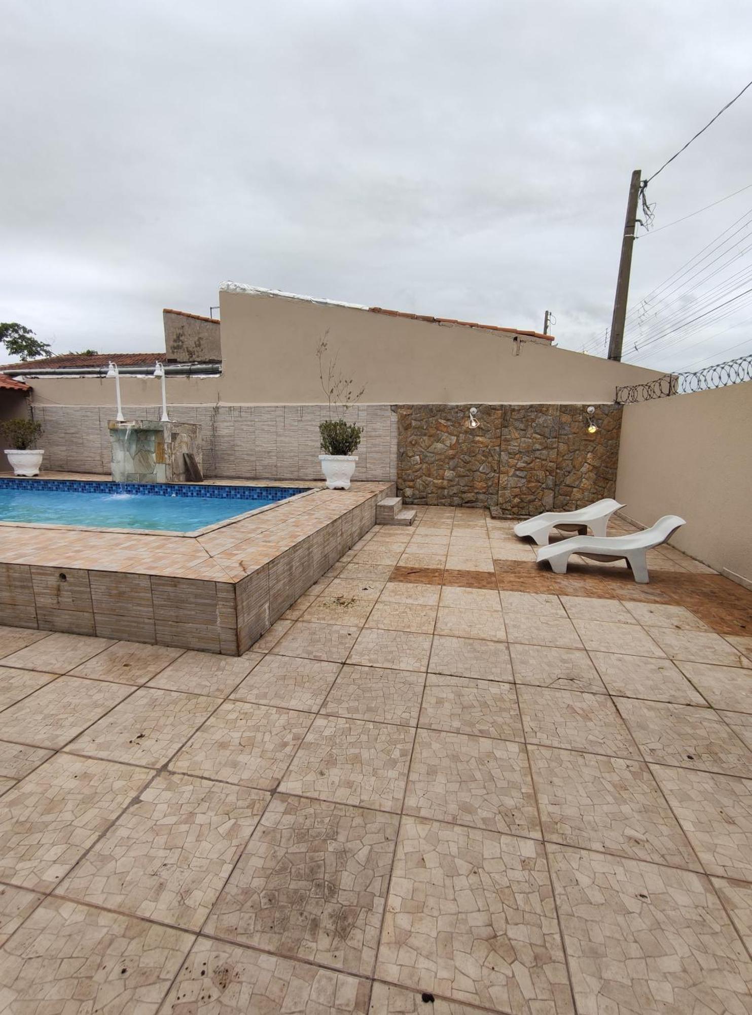 Villa Casa De Praia Com Piscina - Itanhaem Porto do Padeiro Exterior foto